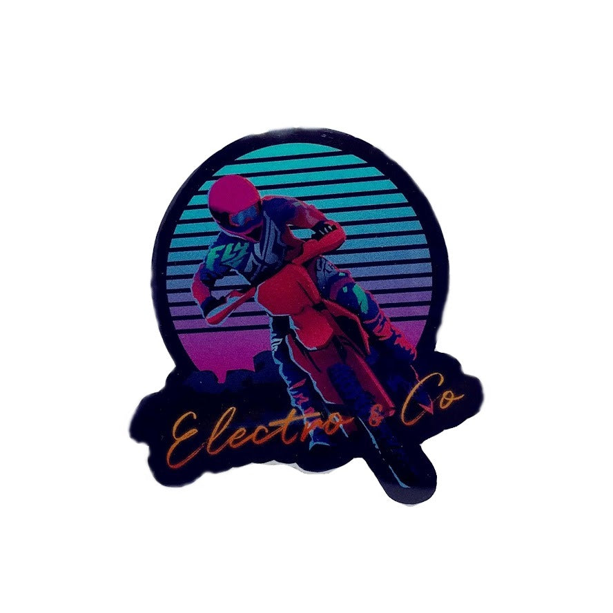 Retro Sunset - Electro & Co. Decal - Electro & Company Inc.