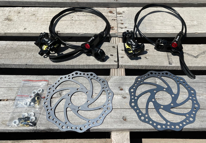 Razor / ETM™ 4 Piston Hydro Brake Kit - Electro & Company Inc.