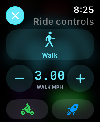 Walk mode and walking speed on Apple Watch