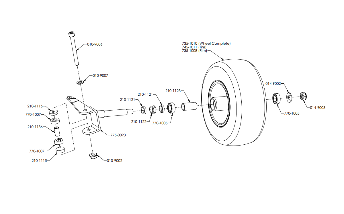 Left Spindle