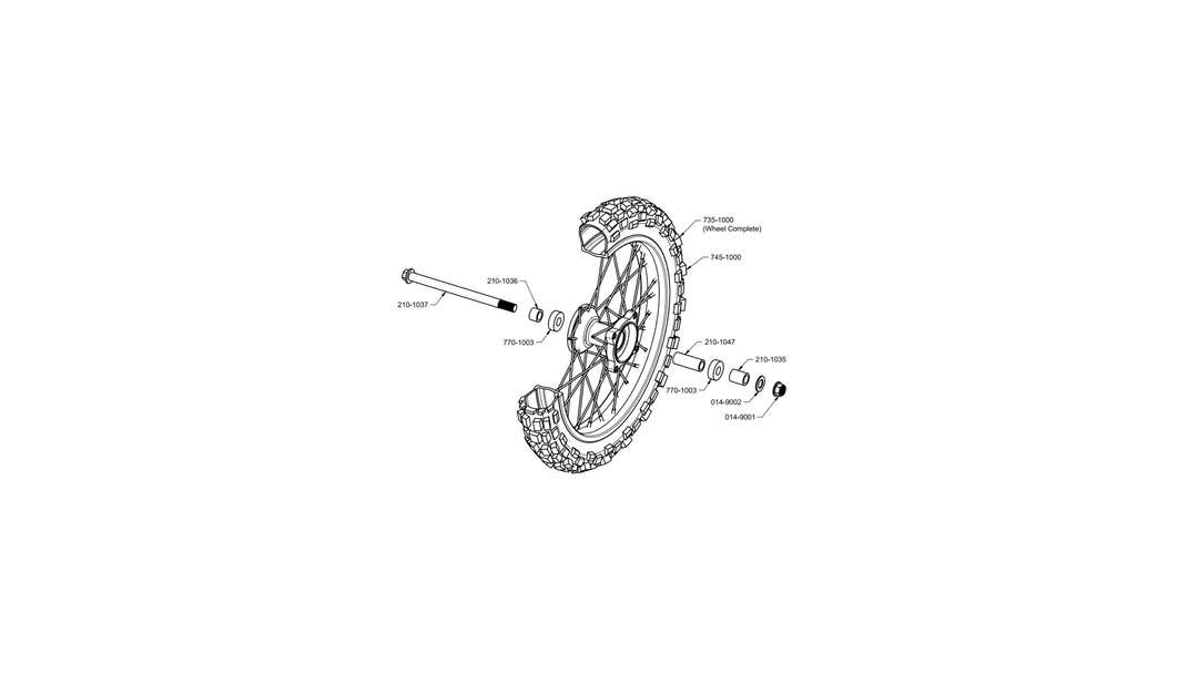ETM RTR Lite Front Wheel