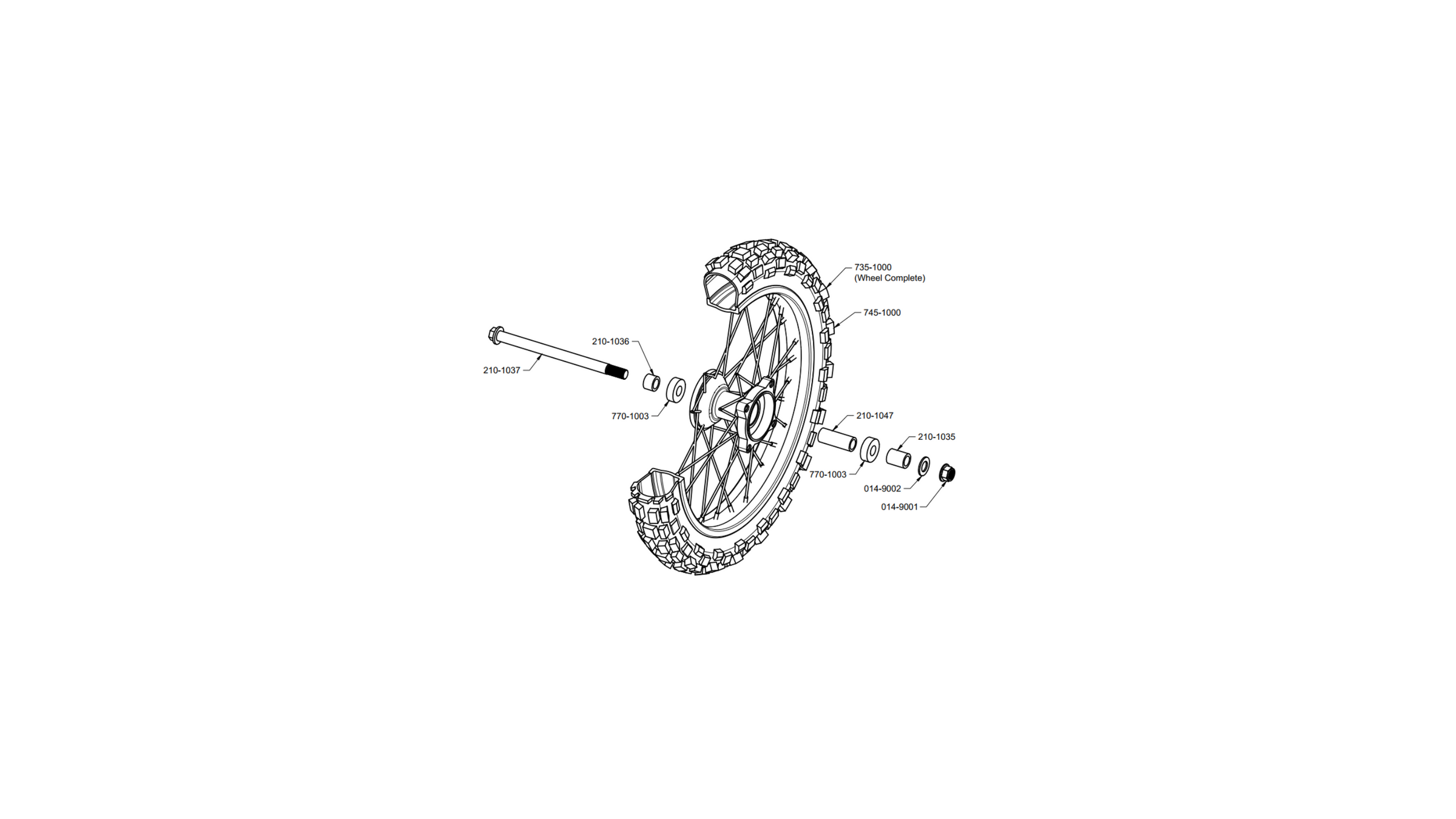 ETM RTR Lite Front Wheel