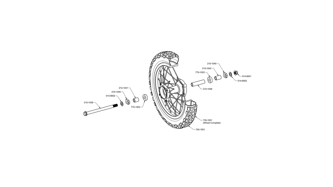 ETM RTR Lite Rear Wheel