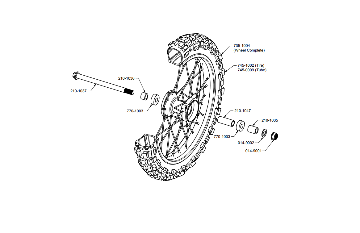 ETM RTR XL Front Wheel – Electro & Company Inc.