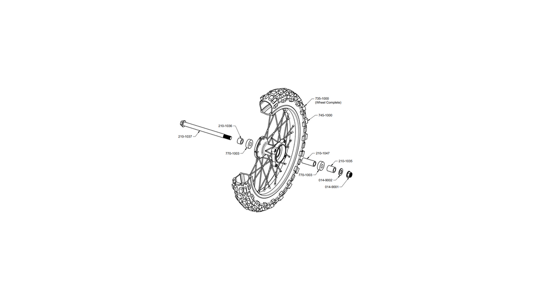 ETM RTR Front Wheel