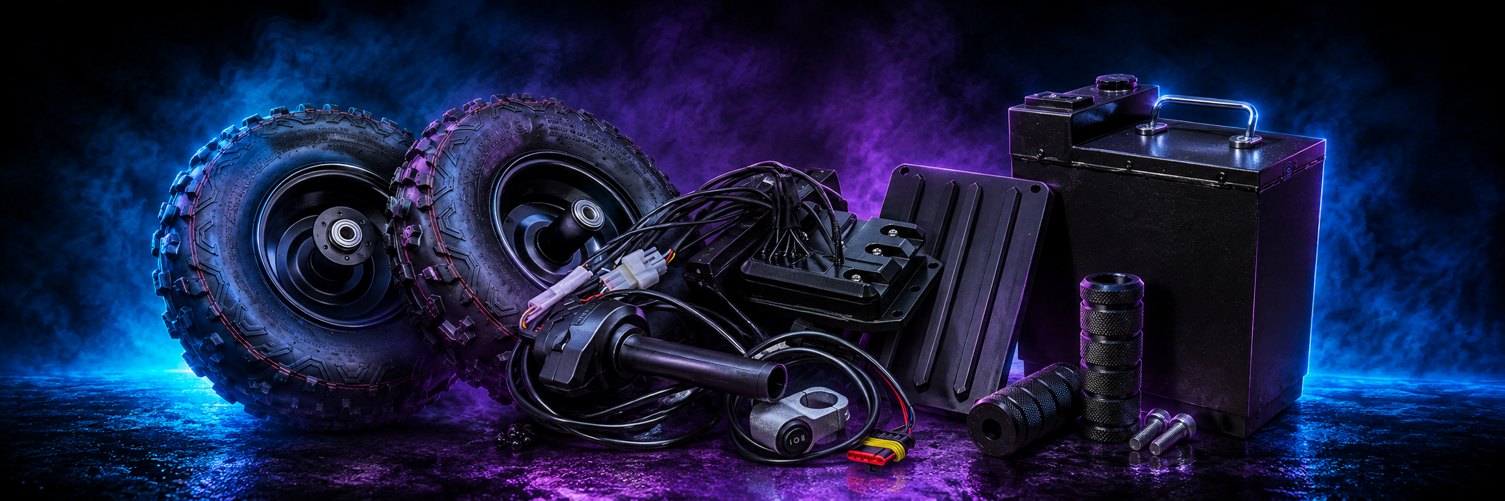 Rizzler Bike Upgrades cinematic product banner