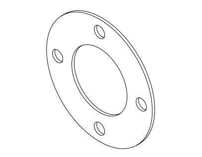 Sprocket Plate - E-Drift Kart