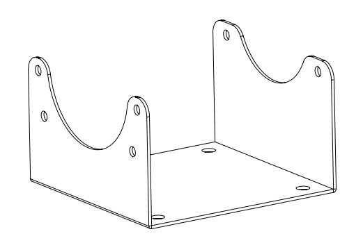 Motor Mount - E-Drift Kart