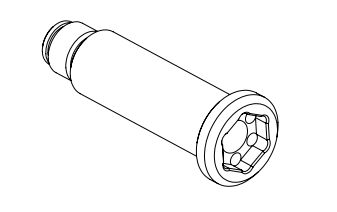 Pivot Pin (Foot peg Mount) - RTR Alpha