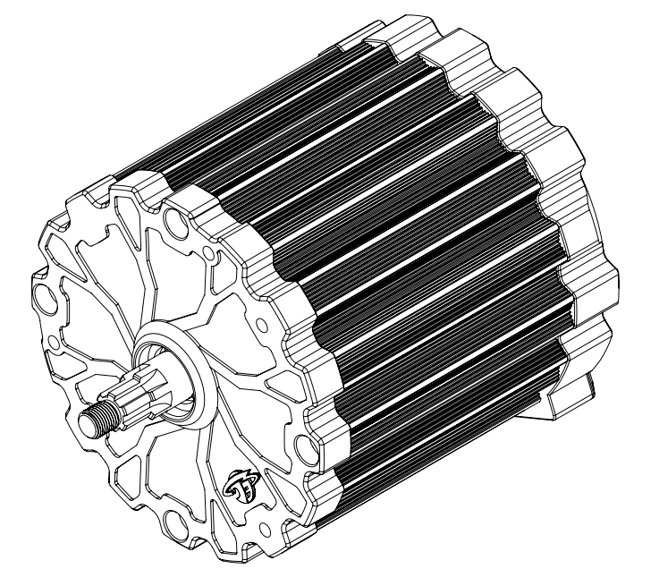 Revolver Motor - E-Drift Kart