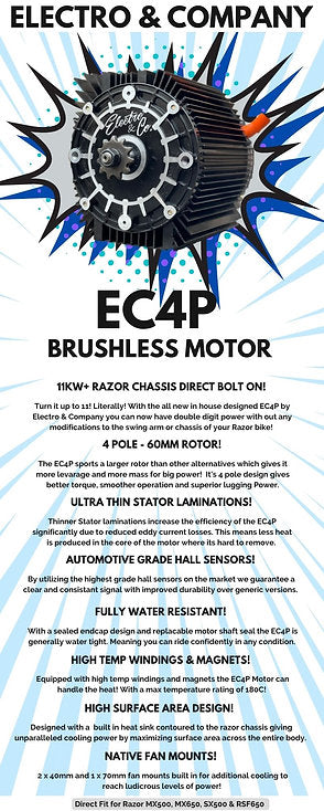 EC4P V2 Brushless Motor - Electro & Company Inc.