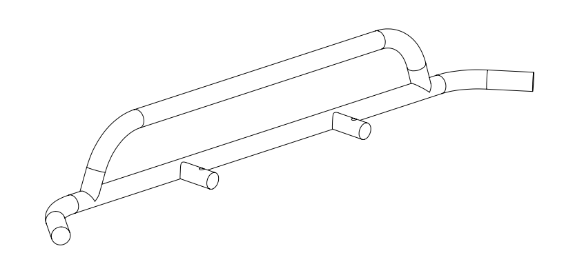 Rear Bumper - E-Drift Kart