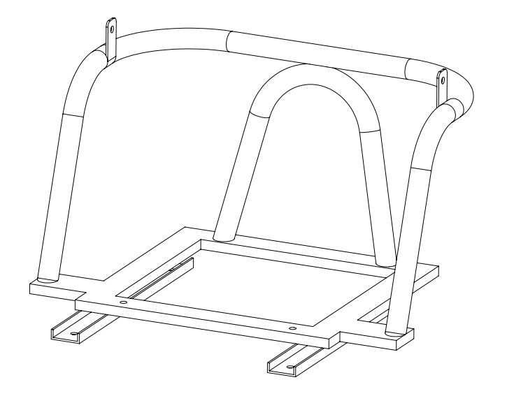Seat Mount Assembly - E-Drift Kart