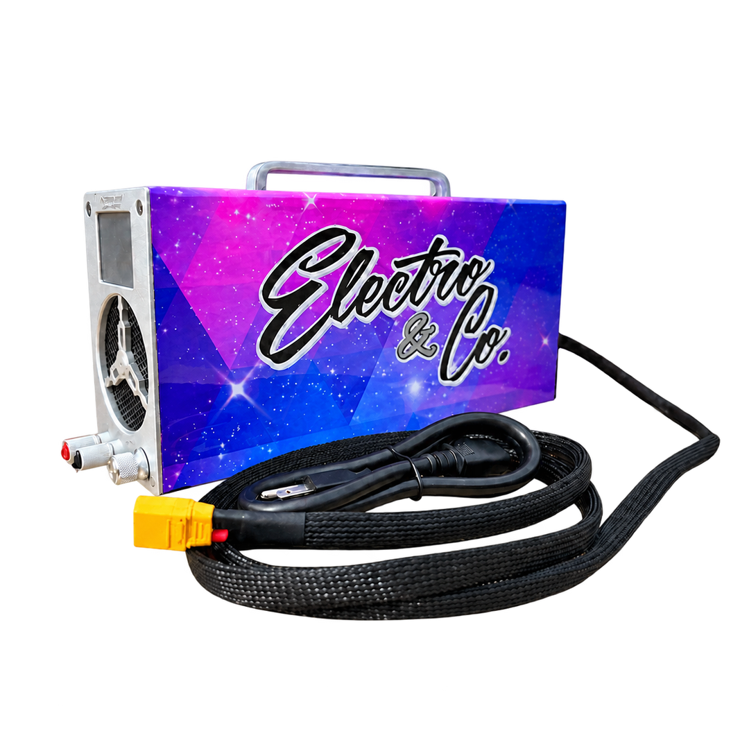 E&C Lightning Charger isolated on a transparent background