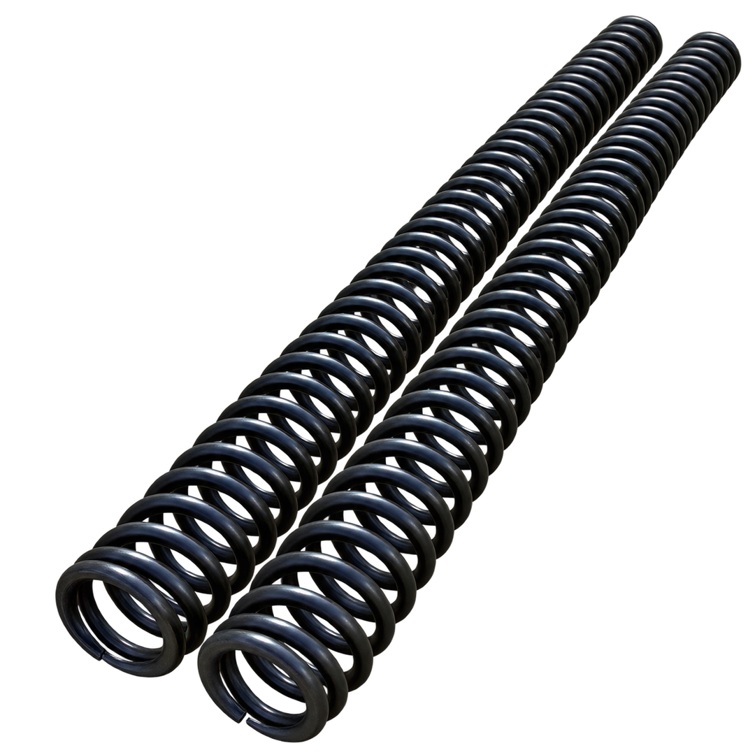 Pair of ETM RTR Mod Fork Springs isolated on a transparent background
