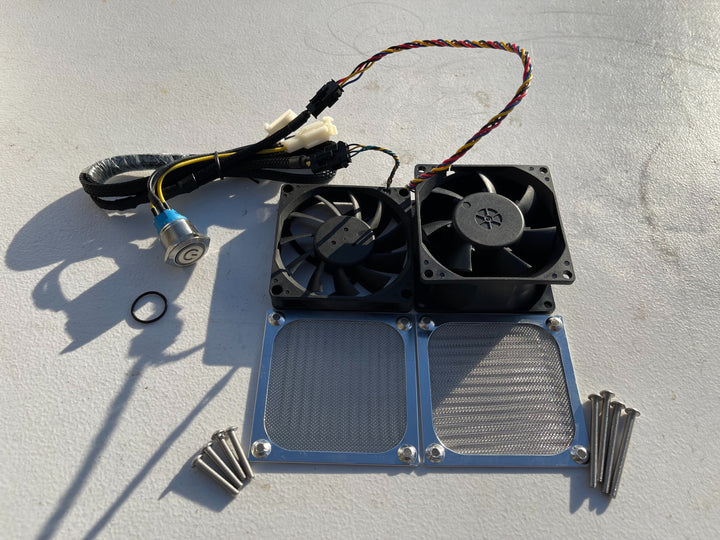 MY1020+ Ultimate Heat Sink Cooling Fans: 12V Accessory - Electro & Company Inc.