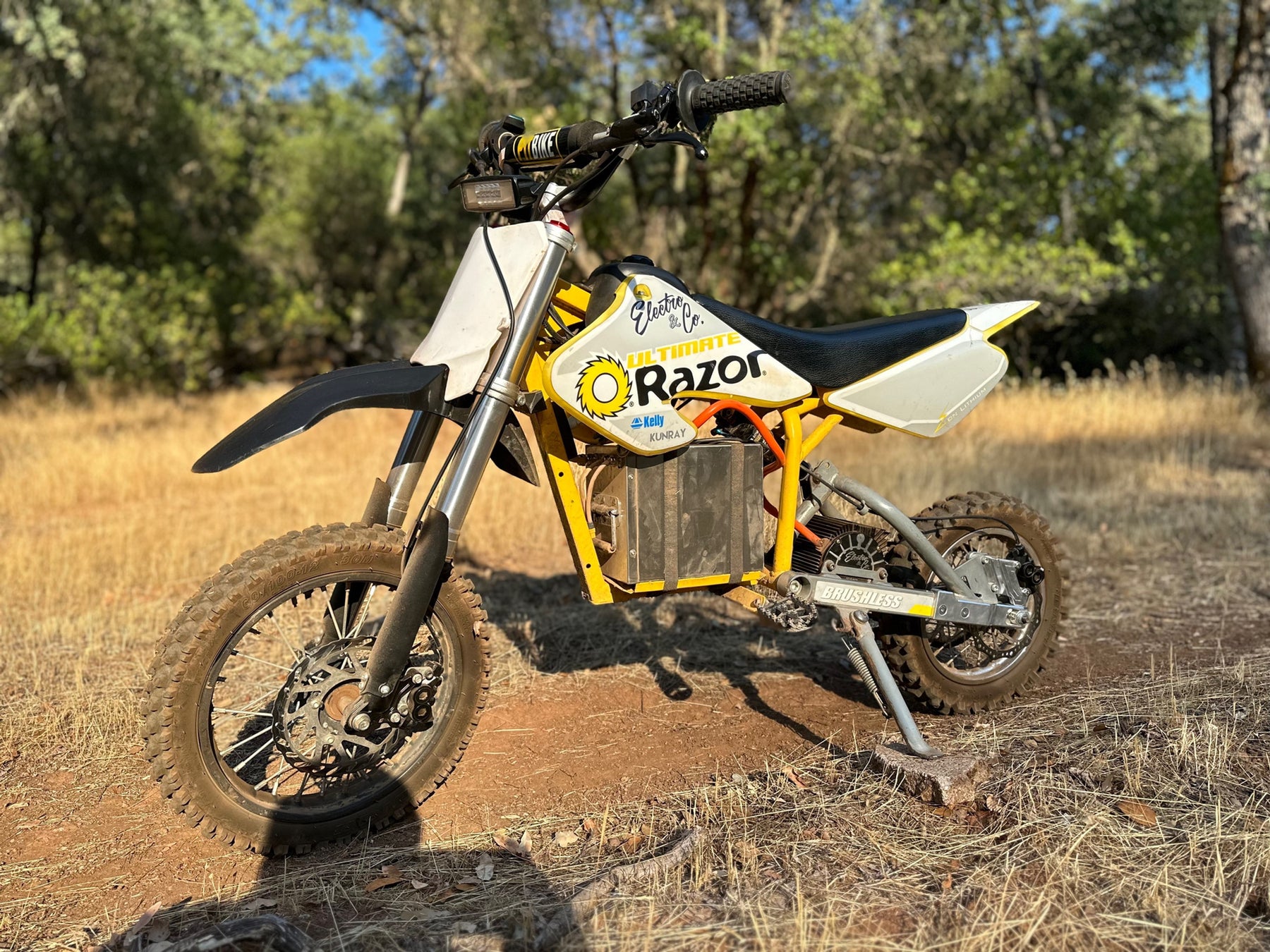 Yellow Razor Mx Razor MX/SX Swing Arm Extensions | Electro & Co – Electro & Company Inc.