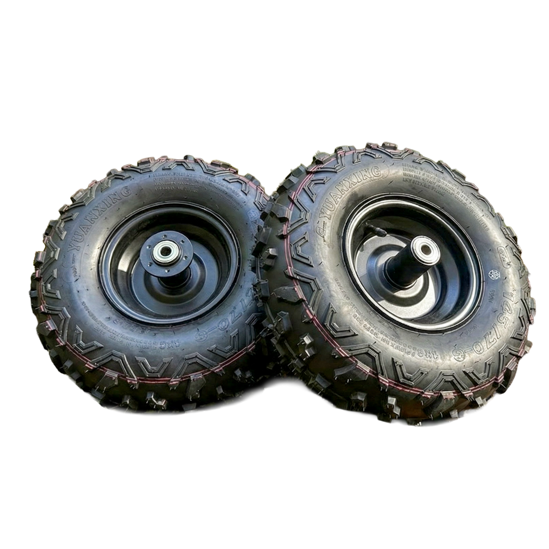Rizzler Knobby Dirt Wheel Set isolated on a transparent background