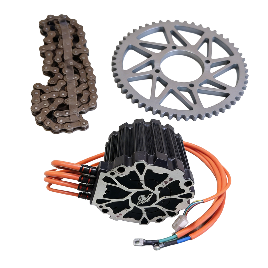 RTR Revolver Alpha Motor and 420 Chain Conversion Kit