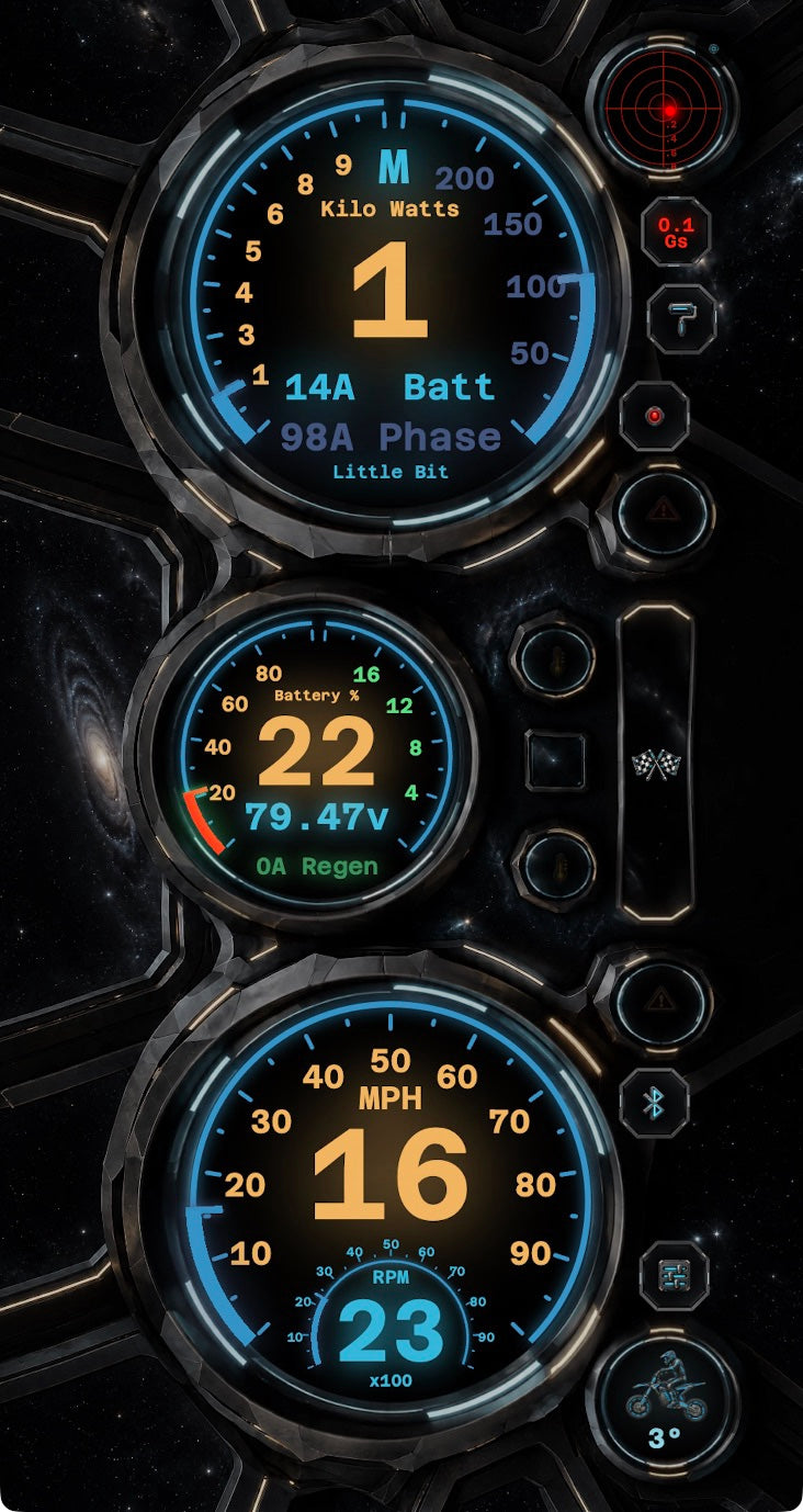 Starship Command dashboard theme
